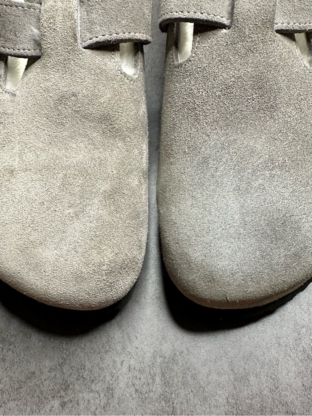 Birkenstock Boston Shearling Suede Clogs Size 41 - Picture 4 of 6